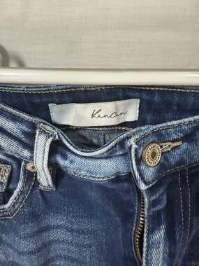 KanCan High Rise Distressed Skinny Jeans Size 3/25